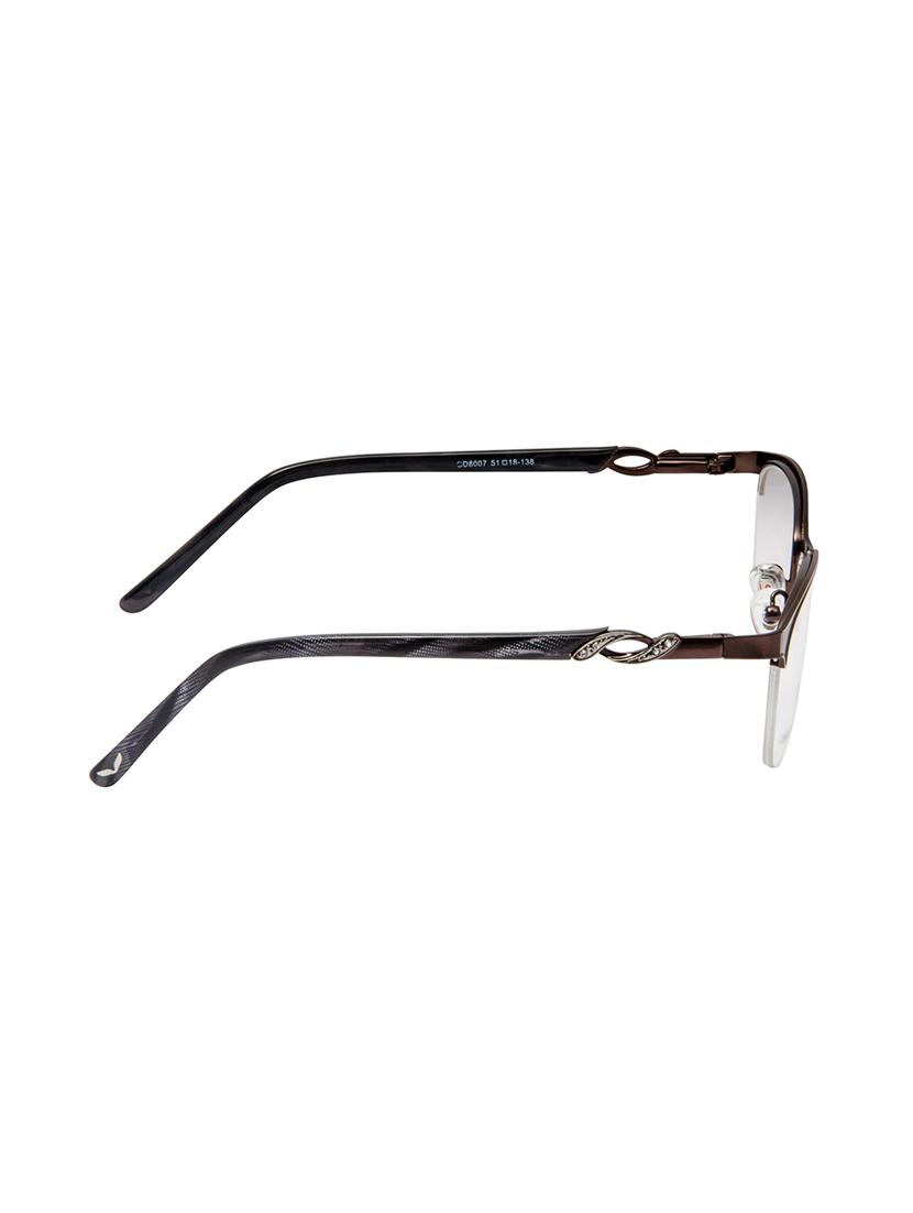 half rim oval eyeglasses - 16177109 - Zoom Image - 3