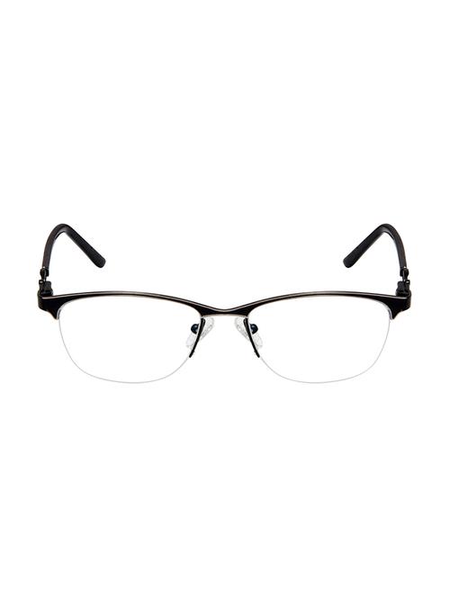half rim oval eyeglasses - 16177110 - Standard Image - 1