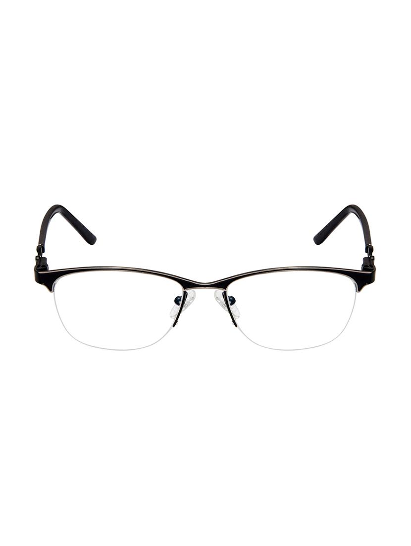 half rim oval eyeglasses - 16177110 - Zoom Image - 1