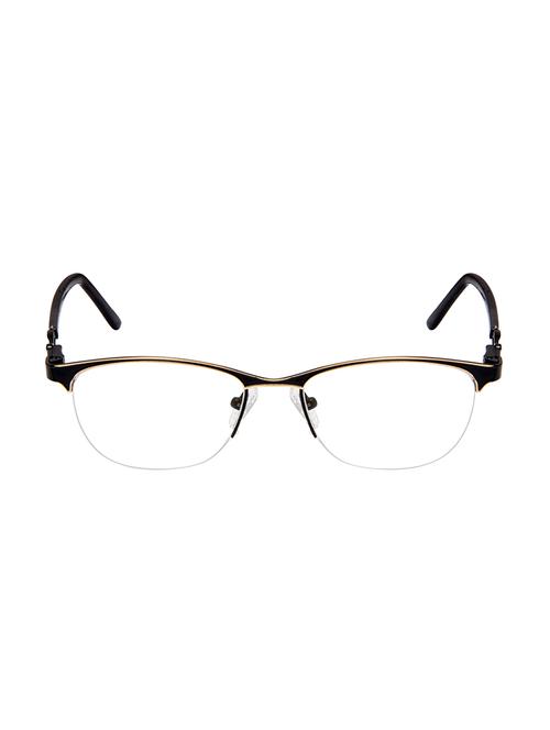 half rim oval eyeglasses - 16177111 - Standard Image - 1