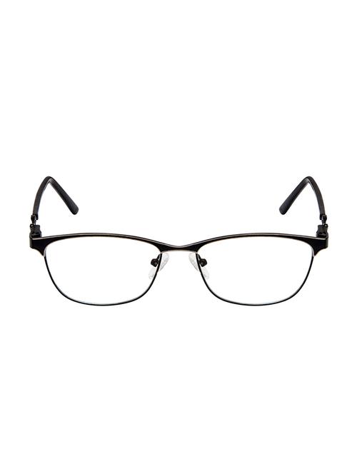 cardon gunmetal rectangular full rim eyeglasses - 16177113 - Standard Image - 1