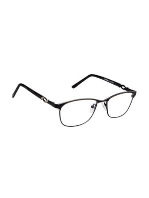 cardon gunmetal rectangular full rim eyeglasses - 16177113 - Standard Image - 2