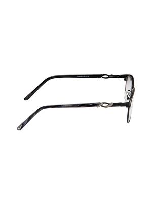 cardon gunmetal rectangular full rim eyeglasses - 16177113 - Standard Image - 3