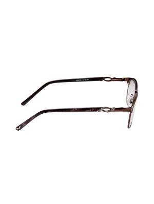 cardon brown rectangular full rim eyeglasses - 16177116 - Standard Image - 3