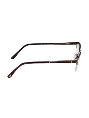 cardon gunmetal cateye half rim eyeglasses - 16177127 - Standard Image - 3