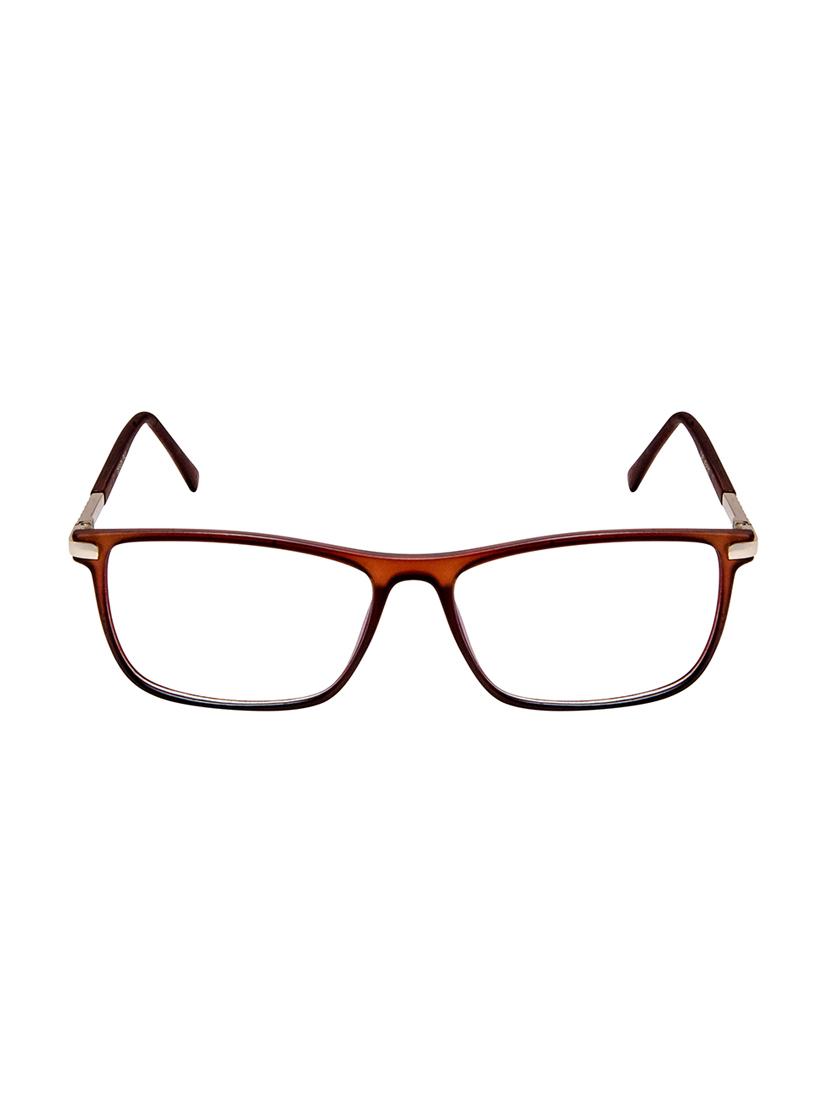 cardon matte brown rectangular full rim eyeglasses - 16177143 - Zoom Image - 1