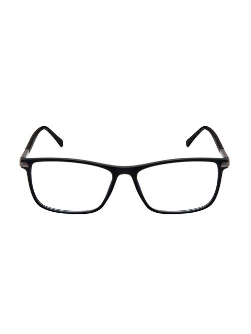 cardon matte black rectangular full rim eyeglasses - 16177144 - Standard Image - 1