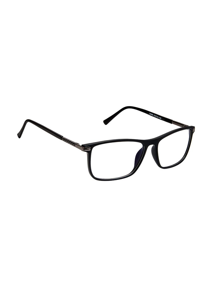 cardon matte black rectangular full rim eyeglasses - 16177144 - Zoom Image - 2