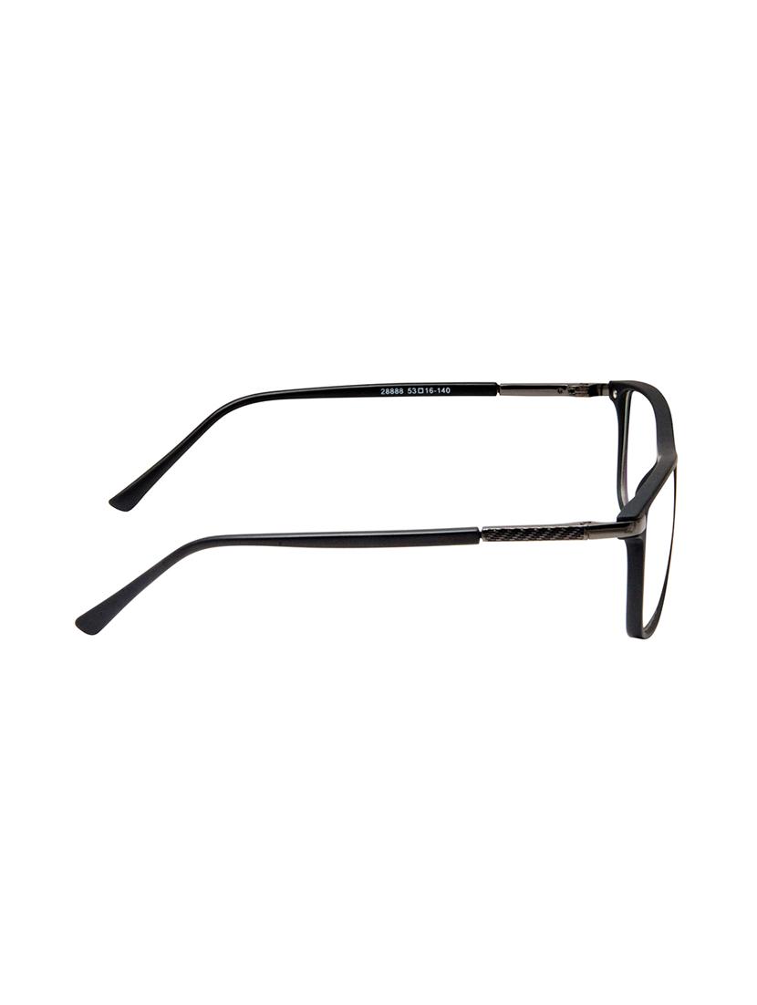 cardon matte black rectangular full rim eyeglasses - 16177144 - Zoom Image - 3