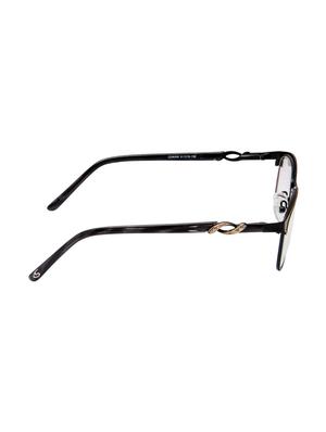 cardon matte black rectangular full rim eyeglasses - 16177251 - Standard Image - 3