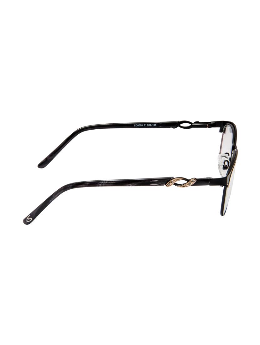 cardon matte black rectangular full rim eyeglasses - 16177251 - Zoom Image - 3