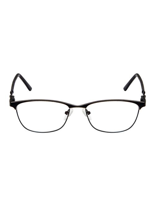 cardon gunmetal rectangular full rim eyeglasses - 16177252 - Standard Image - 1