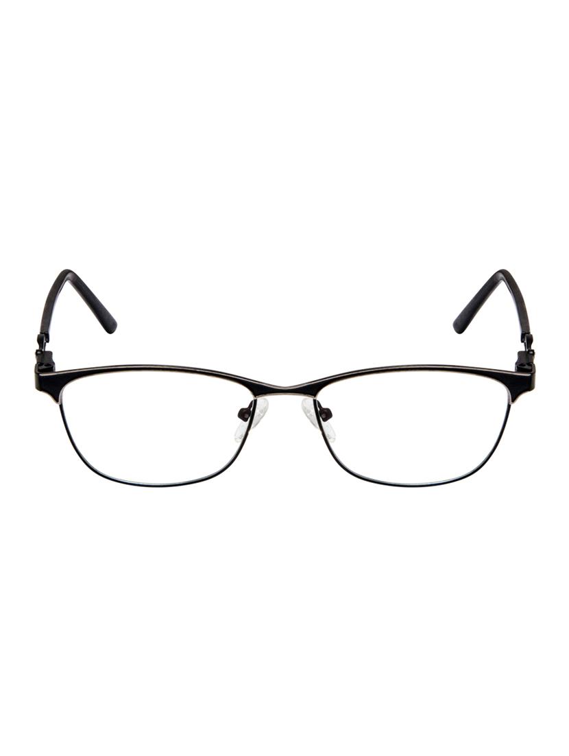 cardon gunmetal rectangular full rim eyeglasses - 16177252 - Zoom Image - 1