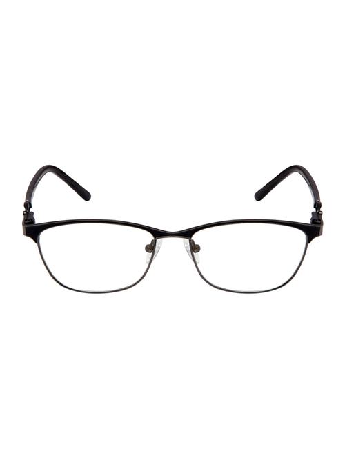 cardon matte black rectangular full rim eyeglasses - 16177254 - Standard Image - 1
