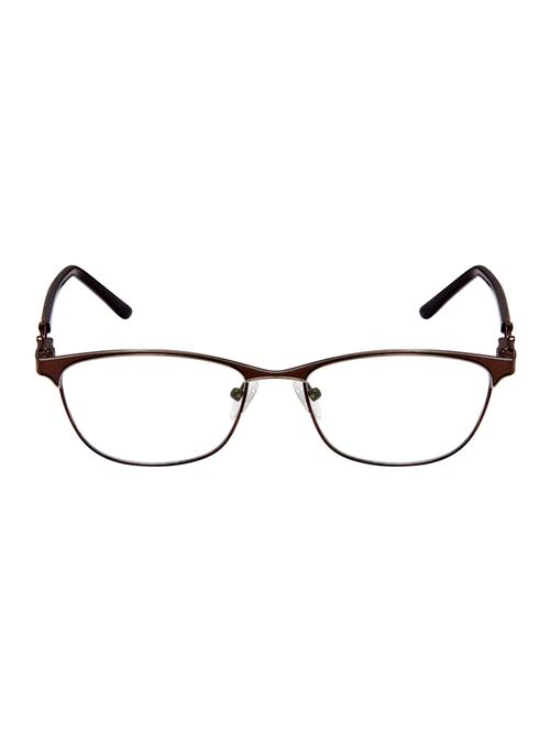 cardon brown rectangular full rim eyeglasses - 16177255 - Standard Image - 1