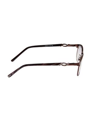 cardon brown rectangular full rim eyeglasses - 16177255 - Standard Image - 3