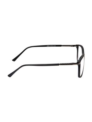 cardon matte black rectangular full rim eyeglasses - 16177267 - Standard Image - 3