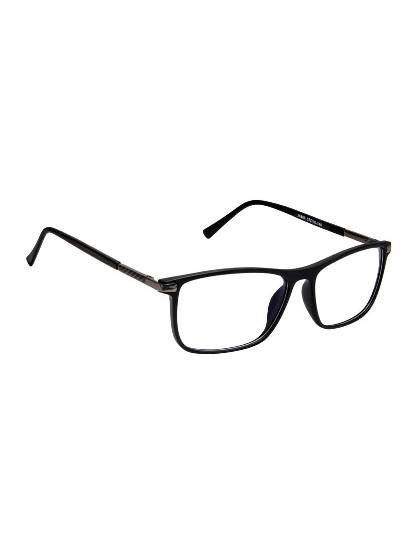 cardon matte black rectangular full rim eyeglasses - 16177267 - Zoom Image - 2