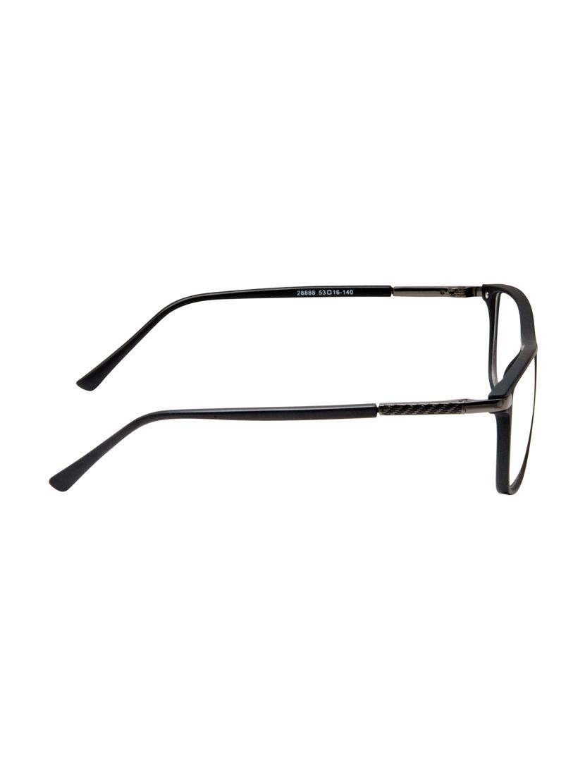 cardon matte black rectangular full rim eyeglasses - 16177267 - Zoom Image - 3