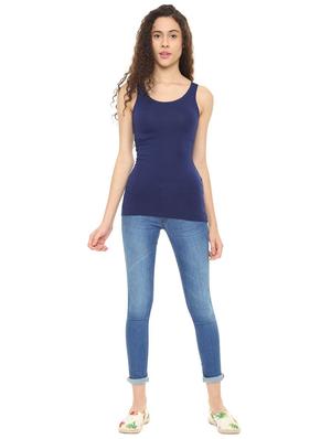 scoop neck sleeveless top - 16178203 - Standard Image - 3