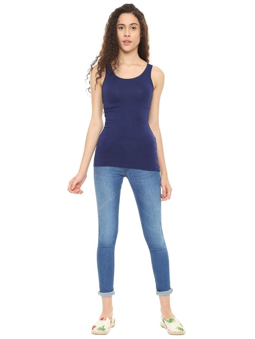 scoop neck sleeveless top - 16178203 - Zoom Image - 3