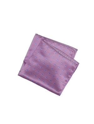 purple silk tie and pocket square combo - 16178632 - Standard Image - 3
