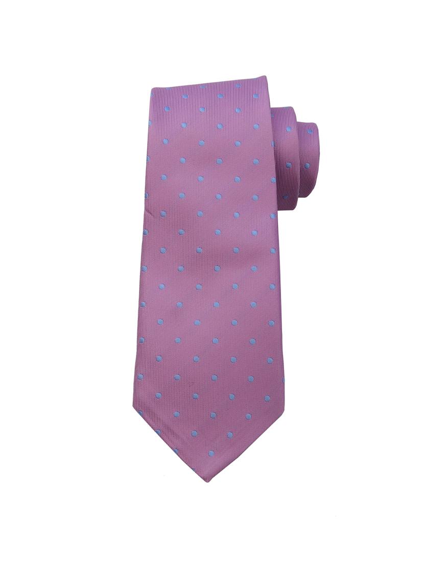 purple silk tie and pocket square combo - 16178632 - Zoom Image - 2