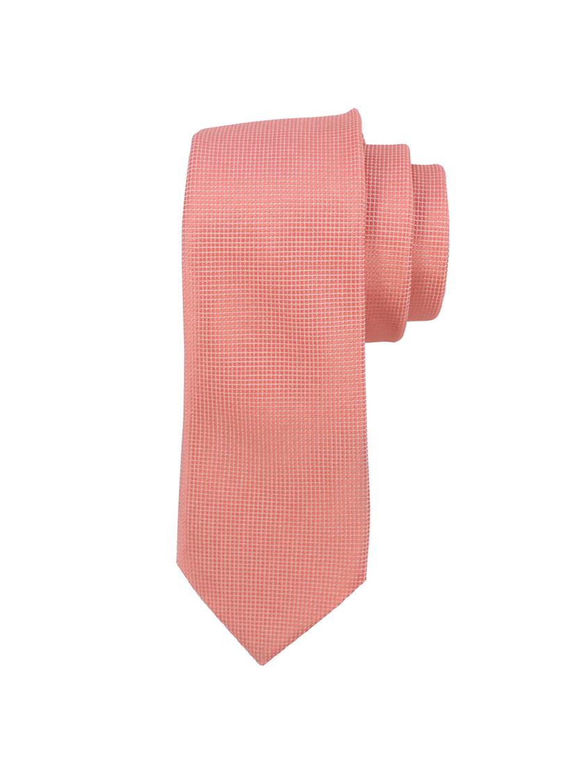 pink polyester tie and pocket square combo - 16178658 - Zoom Image - 2