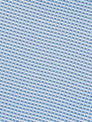 blue polyester tie and pocket square combo - 16178662 - Standard Image - 4