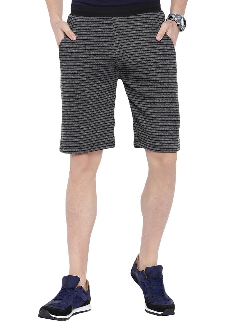 grey striped shorts - 16178736 - Zoom Image - 1