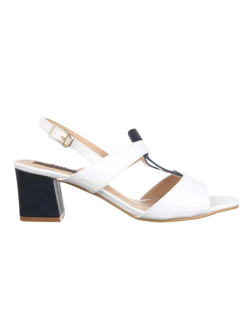 white back strap sandals - 16179088 - Zoom Image - 2