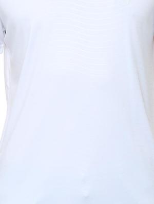 white polyester t-shirt - 16179166 - Standard Image - 4