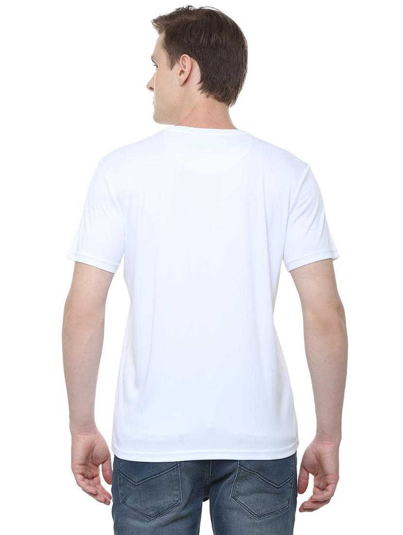 white polyester t-shirt - 16179166 - Zoom Image - 2
