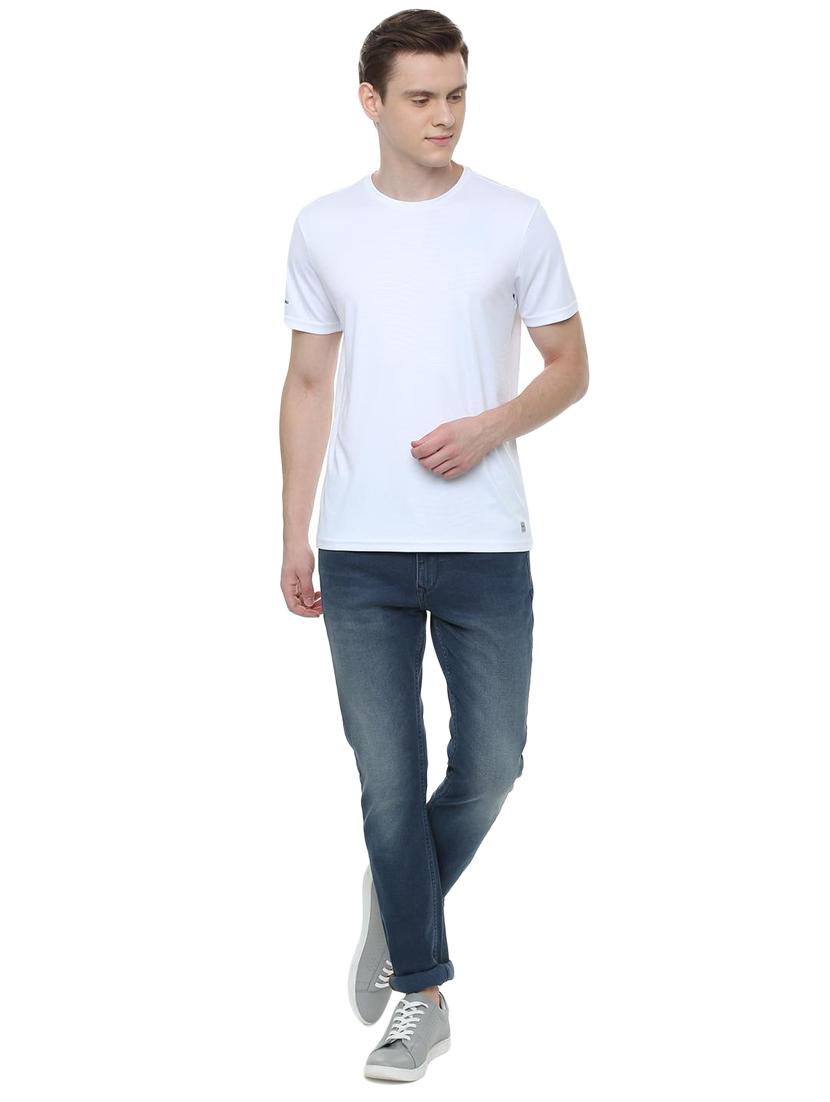 white polyester t-shirt - 16179166 - Zoom Image - 3
