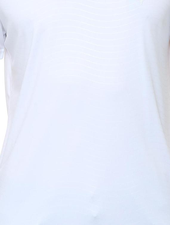 white polyester t-shirt - 16179166 - Zoom Image - 4