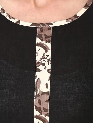 bell sleeved straight kurta - 16179249 - Standard Image - 4