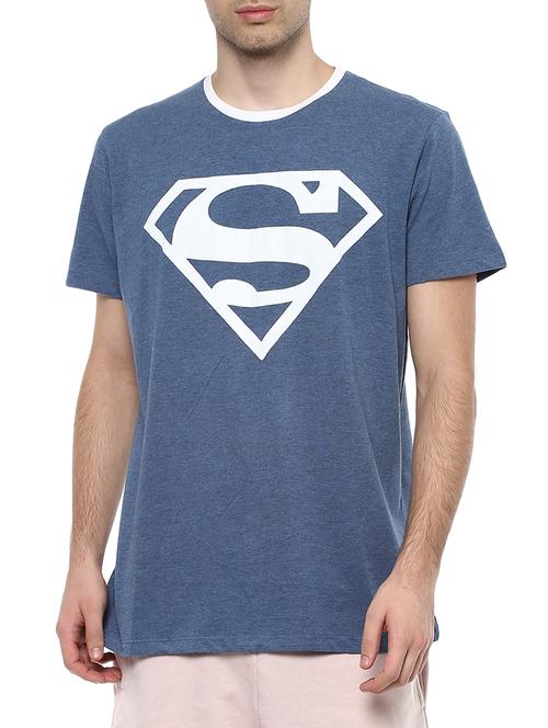 blue polyester character t-shirt - 16179989 - Standard Image - 1