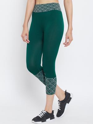 high rise geometric capri legging - 16180715 - Standard Image - 2