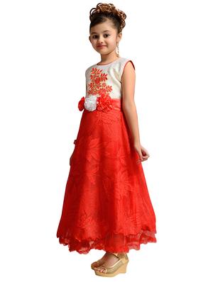 red net party gown - 16184361 - Standard Image - 2