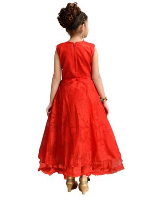 red net party gown - 16184361 - Standard Image - 3
