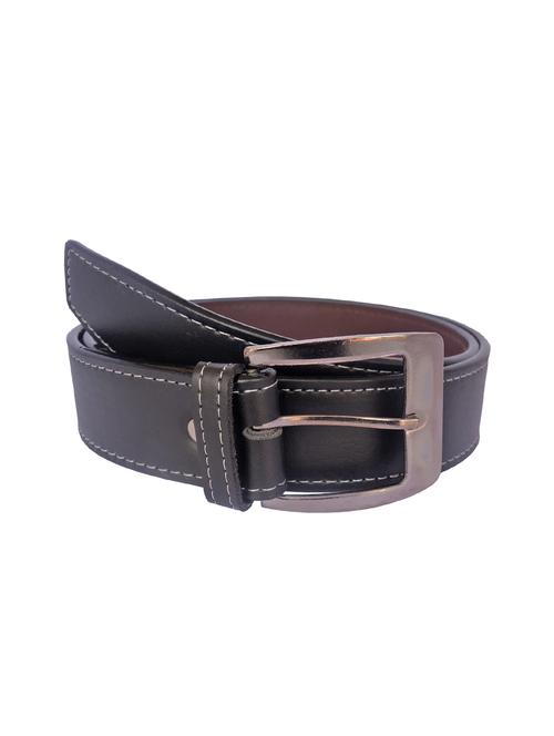 black leatherette belt - 16184390 - Standard Image - 1