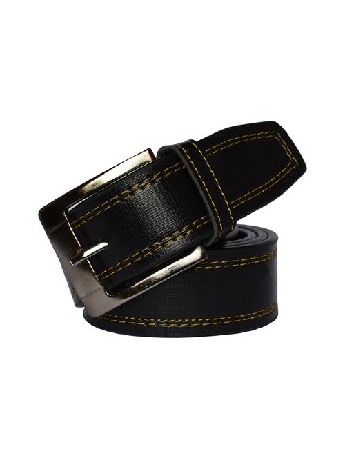 black leatherette belt - 16184399 - Very Small Image - 1