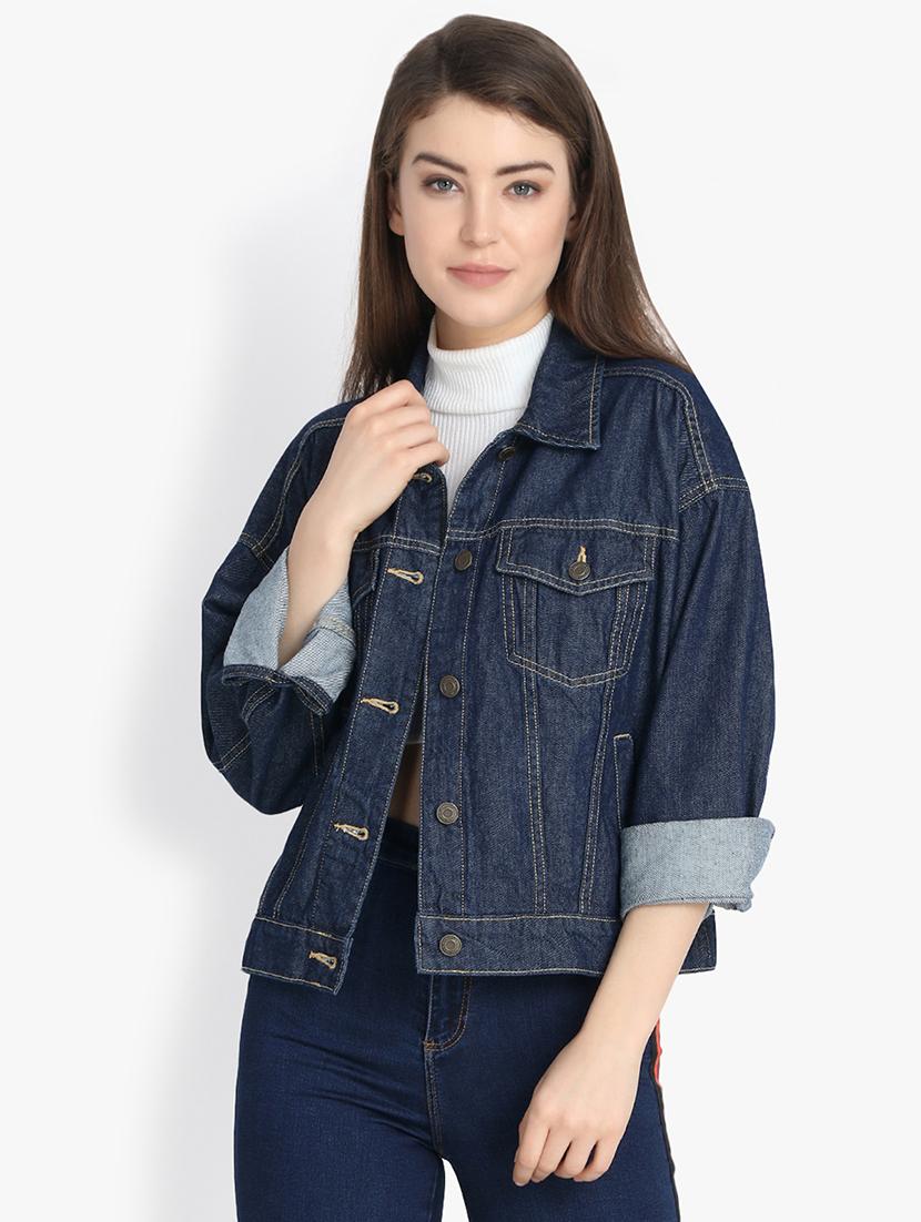 button up denim jacket - 16187397 - Zoom Image - 1