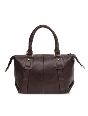 brown leather regular handbag - 16187747 - Standard Image - 2