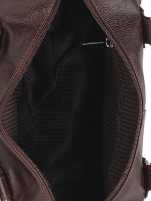 brown leather regular handbag - 16187747 - Standard Image - 3