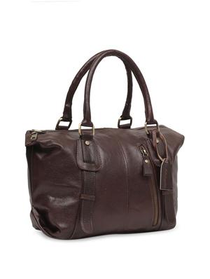 brown leather regular handbag - 16187747 - Standard Image - 4