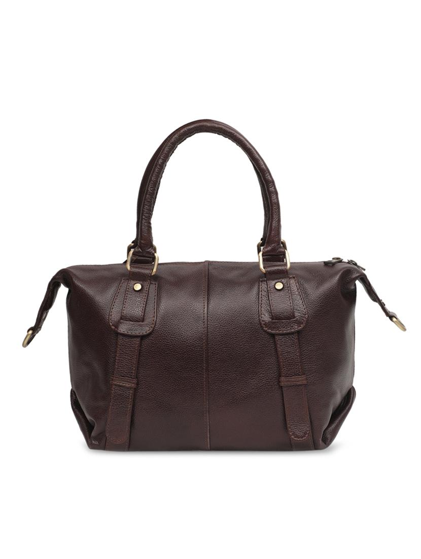brown leather regular handbag - 16187747 - Zoom Image - 2
