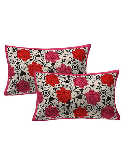 cotton printed pillow cover set(2 pieces)-27"x17" - 16188512 - Very Small Image - 1