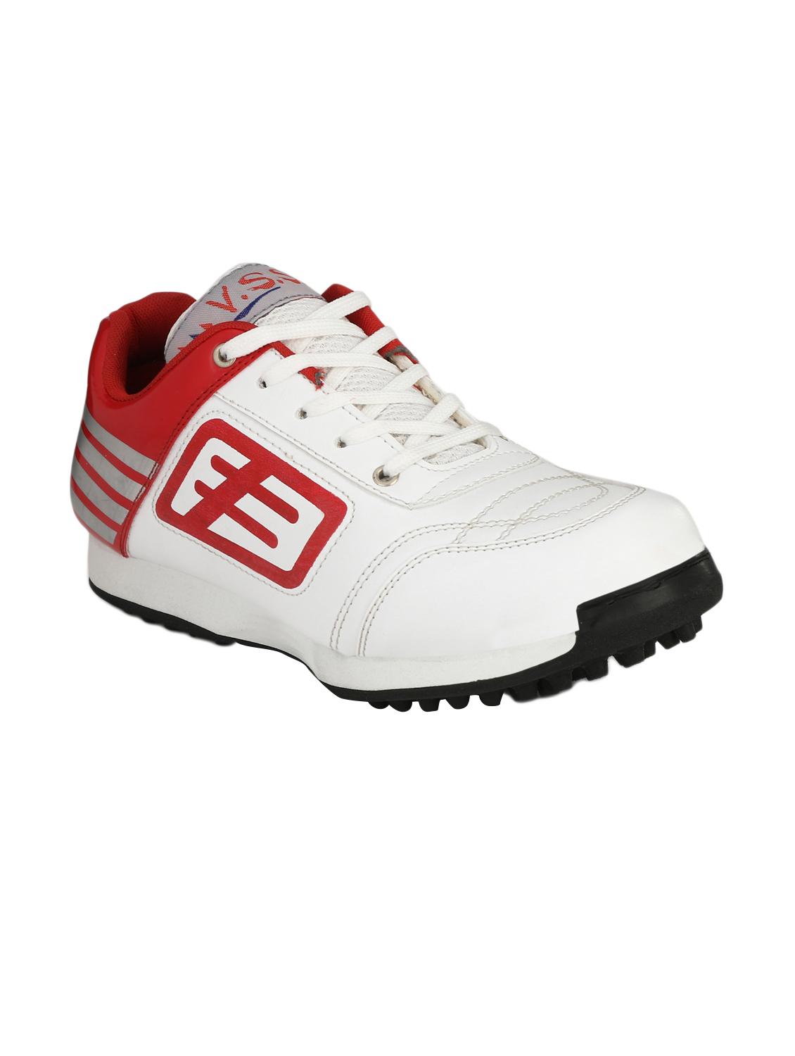white leatherette sport shoes - 16189160 - Zoom Image - 1