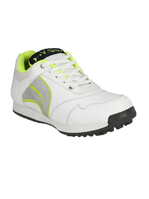 white leatherette sport shoes - 16189162 - Very Small Image - 1